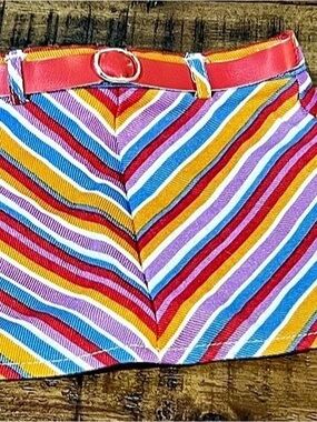 American Girl Julie’s Multicolor Striped Skirt with Belt